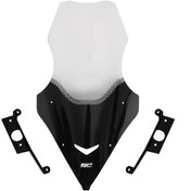 Resim GP KOMPOZİT Gp Kompozit Sym Jet X 125 2022-2024 Uyumlu Ön Cam Şeffaf 79 Cm-79 Cm 