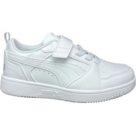 Resim Puma Beyaz Erkek Çocuk Yürüyüş Ayakkabısı 39741903-Puma Rebound V6 Lo Ac+ Ps 