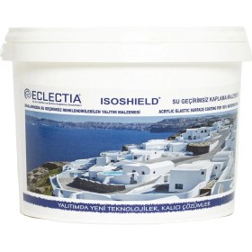 Resim Eclectia Isoshield Su Kesici Dış Cephe Su Yalıtım Boyası 18 kg 