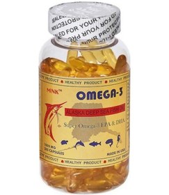 Resim Mnk Omega 3 200 Softgel Balık Yağı 