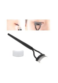 Resim Kirpik Ayırıcı Ve Metal Kirpik Tarağı 