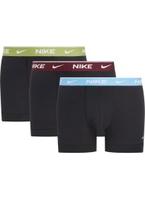 Resim Nıke Erkek Nike Marka Logolu Elastik Bantlı Günlük Kullanıma Uygun Siyahh Boxer 0000KE1008 Mqg 