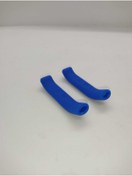 Resim Nota Silikon Fren Kolu Koruyucu Bisiklet, Scooter Uyumlu Mavi 