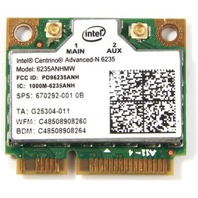 Resim Intel 6235Anhmw Notebook Bluetooth Wifi Lan Kartı 