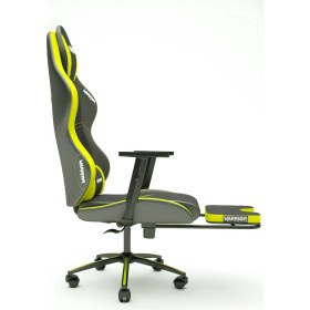 Resim Warrior Aragorn Kumaş Oyuncu Koltuğu - Sarı - Ayak Uzatmalı Bilgisayar Sandalyesi - 1598B0512 