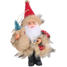 Resim Homyl Festival Yeni Yıl Için Yılbaşı Ağacı Asılı 10cmx6cmx20cm 