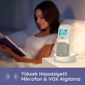 Resim Naturion Hubble Sense Glow Pro Dijital Bebek Telsizi HBL04 