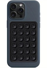 Resim Genel Markalar Silikon Vakumlu Telefon Tutucu, Cep Telefonu için Silikon Yapışkanlı, Kaymaz Vantuz Telefon Tutucu 