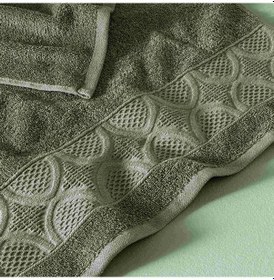 Resim Taç Butik Patagonya Pamuk Banyo Havlusu Haki 70x140 000000001500223885 Haki 