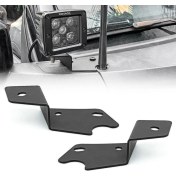 Resim Sant Kuee 2021 2022 2023 LED Işık Çubuğu Montaj Braketi Aksesuarları Için A Sütunu Işık Çubuğu Braketleri (Yurt Dışından) 