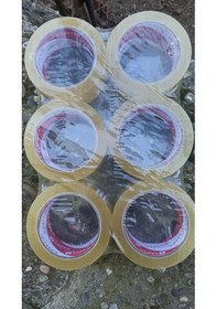 Resim Tapex Koli Bantı 45x100 Şeffaf 6 Adet 