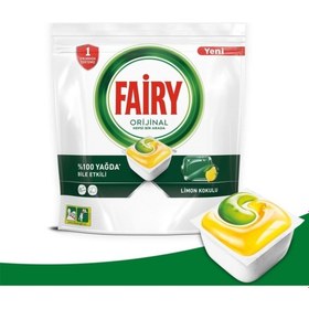 Resim Fairy Hepsi Bir Arada Bulaşık Makinesi Kapsülü 100''lu 'limon Kokulu 