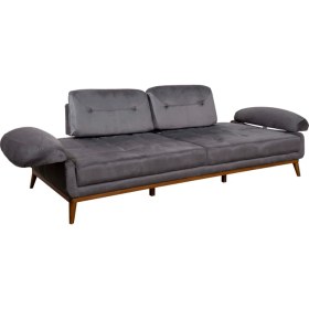 Resim Perla Sofa Jest Üçlü Koltuk Babyface Gri 