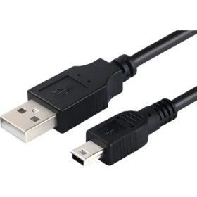 Resim Mini USB To Mini B Data Şarj Kablosu 5 Pin Ps3 Oyun Kolu, Fotoğraf Makinesi Data Kablosu 