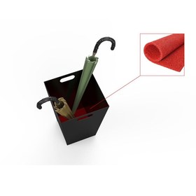 Resim wugge Şemsiyelik Metal Siyah 