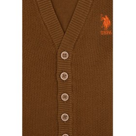Resim U.s. Polo Assn. Erkek Çocuk Haki Hırka (Triko) 50317146-VR027 