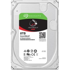 Resim 8Tb Ironwolf 3,5" 7200Rpm 256Mb Rv Sensör, Sata 3, 7-24 ST8000VN004 Nas Diski Seagate