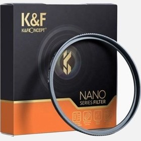 Resim K&F Concept 86mm NANO SERIES MRC-UV Ultra Hıgh Waterproof Anti Scratch Filtre 