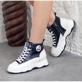 Resim Guja 25K312-5 Kadın Hakiki Deri Gizli Dolgu Tabanlı Spor Bot 