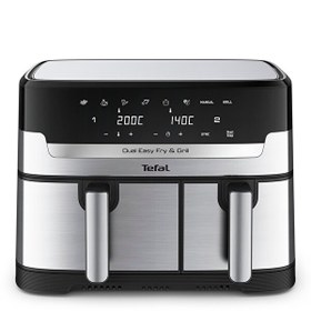 Resim Tefal Easy Fry Dual Basket Az Yağlı Fritöz 