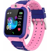 Resim Leezsing Çocuklar İçin Akıllı Saat: Lbs Takip, Sos Çağrı, Ip67 Su Geçirmez, Pembe Q12 Modeli Çok Renkli 