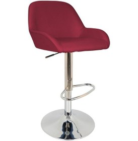 Resim Bürocci 9506S0102 Texas Bar Taburesi Bordo Deri Bordo 