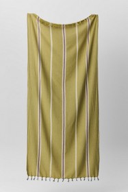 Resim Arinna Keten Peştemal - Lime Yeşil / 90x170 cm 