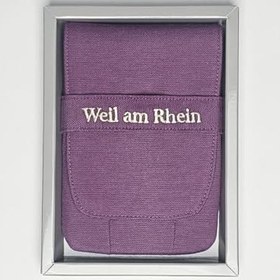 Resim Triple Serisi 3'lü Kalem Kılıfı ve Defter, Su ve Mürekkep İtici Kumaş, Hediye Kutulu, Günlük Kullanım veya Hediye İçin İdeal (Magenta) 