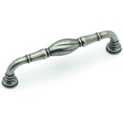 Resim System Antik Gümüş 128 mm Çekme Mobilya Kulpu (SY4477 0128 OSM) 