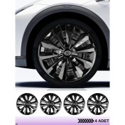 Resim CVL Auto Market Peugeot 15 Inç Jant Kapağı Amblemli Gri [4 Adet Kapak] 220 CVL-ADT3384 