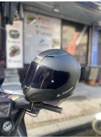 Resim Ls2 Rapıd Mat Siyah Kask - Siyah Vizör Çok Renkli 