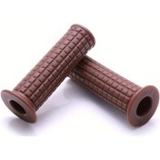 Resim Hightower 2 Adet 1'' 25mm Açık Kahverengi Universal Motosiklet Dirt Bike Atv El Kavrama Tutacakları 