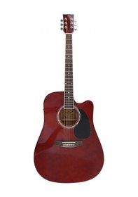 Resim F650n-wrc Wine Red Elektro Akustik Gitar 