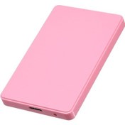 Resim Tenfowee 2.5 İnç Sata Ssd/hdd Dışta Disk Kutusu, Usb 3.0 Arayüzü, Araçsız Montaj, Abs Kasa, Pembe 