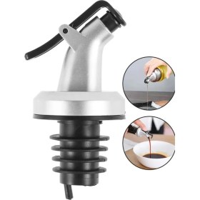 Resim Sızdırmaz Kapaklı Şişe Tıpası Yağdanlık Ucu 