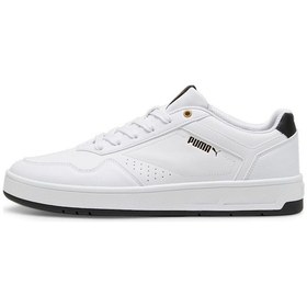 Resim Puma Court Classic Unisex Spor Ayakkabı 39501807 Beyaz 