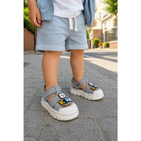 Resim Kiko Kids Jack Hafif Taban Erkek Çocuk Sandalet 