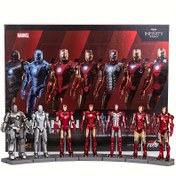 Resim Marvel Iron Man 4 İnç Aksiyon Figürü, PVC Koleksiyonluk, Havalı Ev Masa Süsü - Hayranlar İçin İdeal Doğum Günü Hediyesi, Marvel Masa Dekoru ve Aksesuarları 