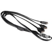 Resim CORSAIR CC-8900326 Carbide SPEC-DELTA RGB +12V RGB 4-pin 1-to-3 Splitter Cable 