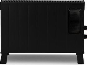 Resim Kumtel Siyah Fanlı Konvektör Isıtıcı 2500W HC-2952 