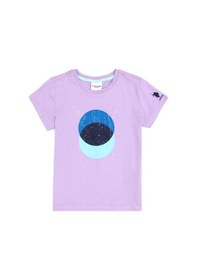 Resim U.S. Polo Assn. Erkek Çocuk Lila Bisiklet Yaka Tişört 50307292-VR034 