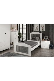 Resim ROSEPAL Mobilya Torino Siyah Esintili Genç Odası Takımı 