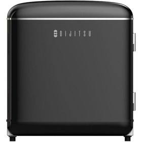 Resim DB80RBL Retro 47 L Tek Kapılı Siyah Mini Buzdolabı 