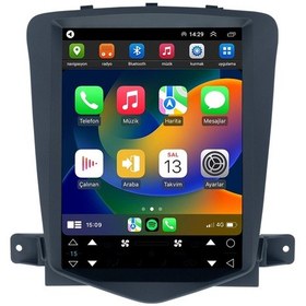 Resim Chevrolet Cruze Tesla 2007/2013 8gb Ram 128gb Hafıza Carplay Kamera Android Multimedya 12" 