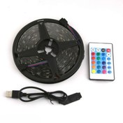 Resim RGB Şerit 30 LED Kumandalı USB Bağlantılı 