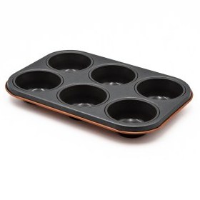 Resim Aryıldız 6'lı Muffin Kalıbı Mat Turuncu 