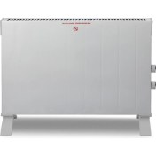 Resim Kumtel Beyaz Konvektör Konveksiyonel Isıtıcı 1250W HC-2947 