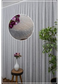 Resim Evdepo Home Kullanıma Hazır Keten Tül Perde (540683508) 