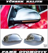Resim Vw Passat B5 Krom Ayna Kapağı 2 Prç. 2004-2005 Arası P. Çelik 