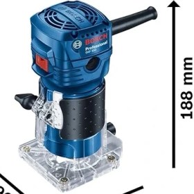 Resim CetKing Professional Gkf 550 Freze Makinesi (550 W, 33.000 Dev/dak, Penset Çapı: 6 Mm) 